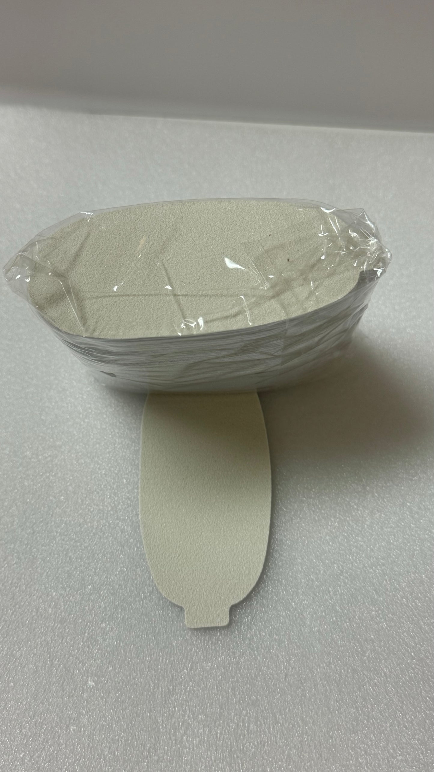 Disposable White Foot File Pad