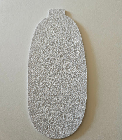 Disposable White Foot File Pad