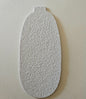 Disposable White Foot File Pad